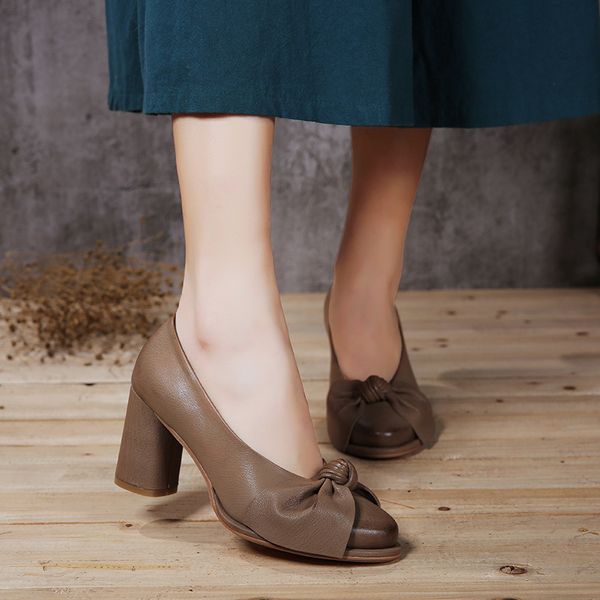 2019 spring new arrival high heels women shoes genuine leather female pumps butterfly knot chunky heels lady dress shoes, Black
2019 spring new arrival high heels women shoes genuine leather female pumps butterfly knot chunky heels lady dress shoes, Black