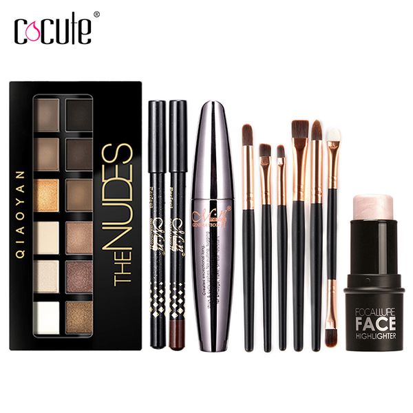 makeup tool kit including makeup brushes eye shadow eyebrow pen mascara highlighter shimmer stick for girl gift
makeup tool kit including makeup brushes eye shadow eyebrow pen mascara highlighter shimmer stick for girl gift