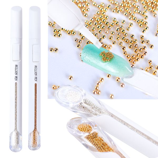 1pcs automatic pen nail art rhinestones dotting tools metal beads picker painting decoration manicure practice accessories la912, Silver
1pcs automatic pen nail art rhinestones dotting tools metal beads picker painting decoration manicure practice accessories la912, Silver