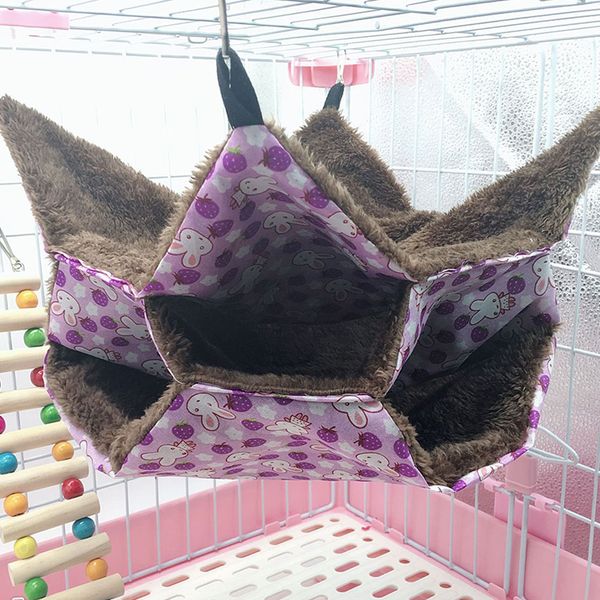 hamster rabbit hanging cage bird comfortable sleep warm plush print ferret suspended nest bed house toy small pet hammock cute
hamster rabbit hanging cage bird comfortable sleep warm plush print ferret suspended nest bed house toy small pet hammock cute