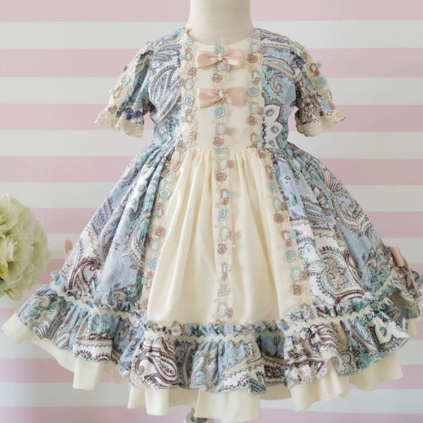 kids spanish dress for girls baby lolita princess floral children birthday party ball gown printed layered drees, Red;yellow
kids spanish dress for girls baby lolita princess floral children birthday party ball gown printed layered drees, Red;yellow