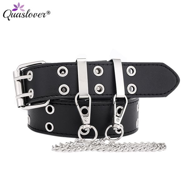 women belt fashion imitation leather pin buckle belt new punk style jeans decorative chain belts for women, Black;brown
women belt fashion imitation leather pin buckle belt new punk style jeans decorative chain belts for women, Black;brown