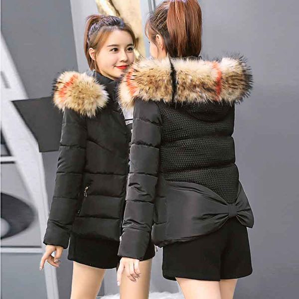 female warm winter jacket 2018 fashion women hooded fur collar down cotton coat solid color slim xxxl large size female coat, Black;brown
female warm winter jacket 2018 fashion women hooded fur collar down cotton coat solid color slim xxxl large size female coat, Black;brown