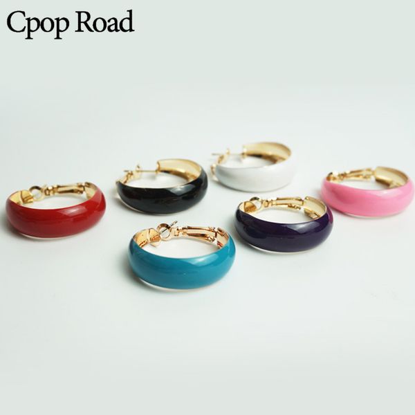 charm cpop pink small hoop earrings for women circle hoops fashion jewelry trendy ladies accessories wholessale, Golden
charm cpop pink small hoop earrings for women circle hoops fashion jewelry trendy ladies accessories wholessale, Golden