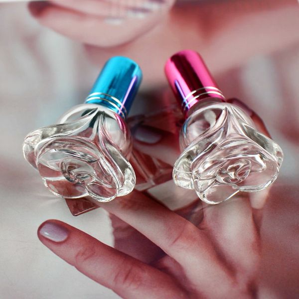 20pcs 6ml mini clear rose shaped glass perfume bottle parfum fragrance bottles cosmetic packaging bottle refillable glass vials
20pcs 6ml mini clear rose shaped glass perfume bottle parfum fragrance bottles cosmetic packaging bottle refillable glass vials