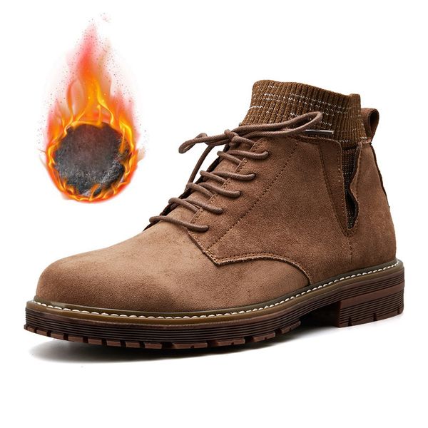 men winter shoes work boots 2019 autumn new men boots sock mouth casual fashion winter snow sneakers man, Black
men winter shoes work boots 2019 autumn new men boots sock mouth casual fashion winter snow sneakers man, Black