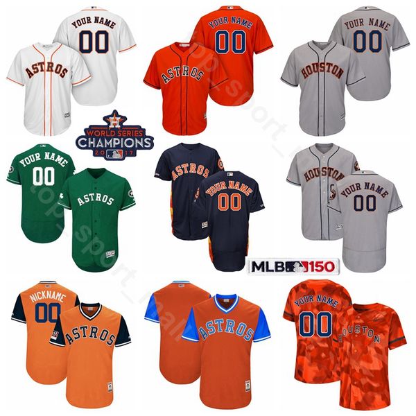 Houston Baseball Astros 5 Jeff Bagwell Jersey 34 Nolan Ryan 7 Craig Biggio Jose Cruz Jimmy Wynn Mike Scott 2017 World Series Champions
Houston Baseball Astros 5 Jeff Bagwell Jersey 34 Nolan Ryan 7 Craig Biggio Jose Cruz Jimmy Wynn Mike Scott 2017 World Series Champions