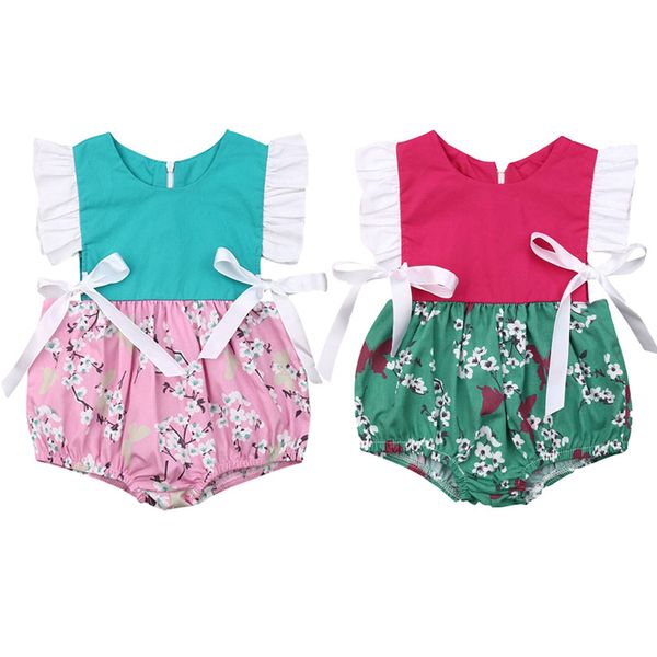 2019 summer newborn infant baby girl floral patchwork lace up clothes sleeveless romper jumpsuit outfit baby girl clothing, Blue
2019 summer newborn infant baby girl floral patchwork lace up clothes sleeveless romper jumpsuit outfit baby girl clothing, Blue