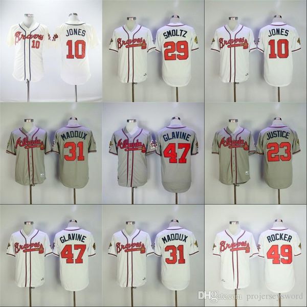 Mens Baseball Jerseys Cheap Chipper Jones David Justice John Smoltz Tom Glavine John Rocker Atlanta 1995 WS Braves Baseball Jerseys
Mens Baseball Jerseys Cheap Chipper Jones David Justice John Smoltz Tom Glavine John Rocker Atlanta 1995 WS Braves Baseball Jerseys