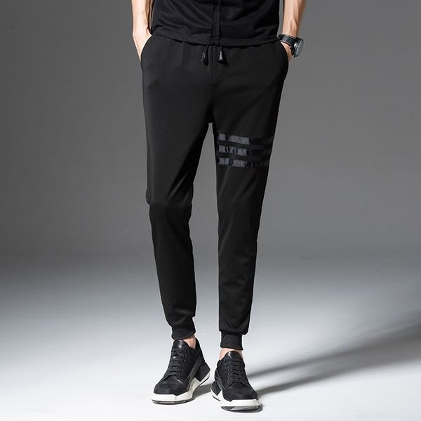 men's trousers korean-style trend slim fit pants casual ankle banded pants athletic men loose-fit versatile su, White;black
men's trousers korean-style trend slim fit pants casual ankle banded pants athletic men loose-fit versatile su, White;black