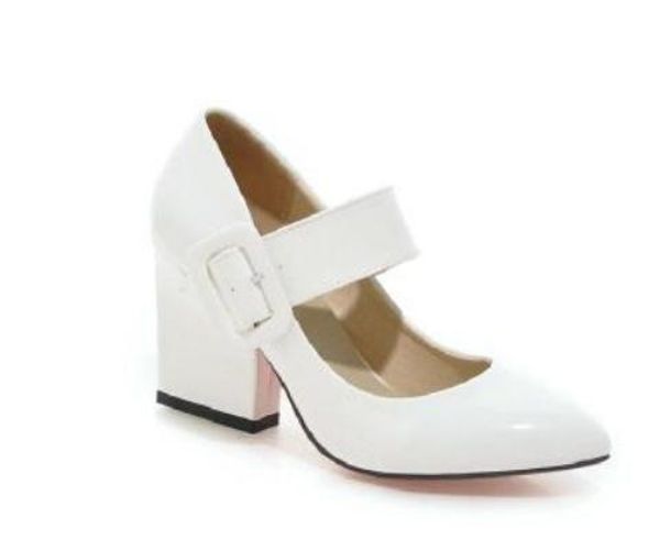 women's shoes in spring and autumn high coarse heel pointed end @633, Black 
women's shoes in spring and autumn high coarse heel pointed end @633, Black