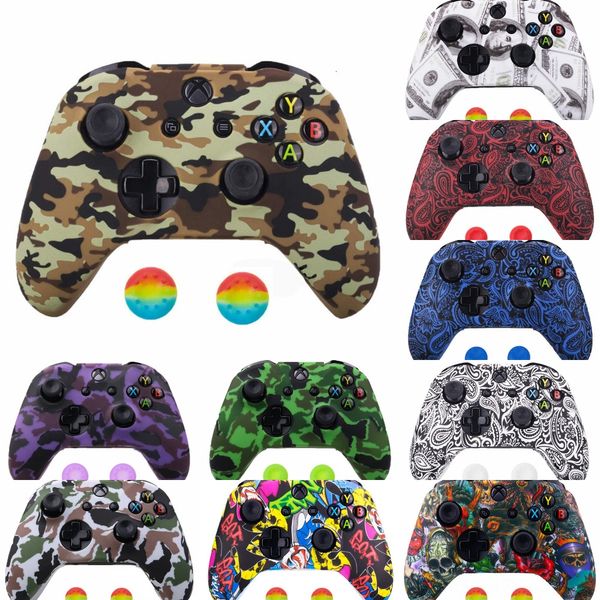 irdsh for xbox one s x controller analog soft silicone cases comfortable gamepad printing skin rubber joystick cover & 2 case capsdhl
irdsh for xbox one s x controller analog soft silicone cases comfortable gamepad printing skin rubber joystick cover & 2 case capsdhl