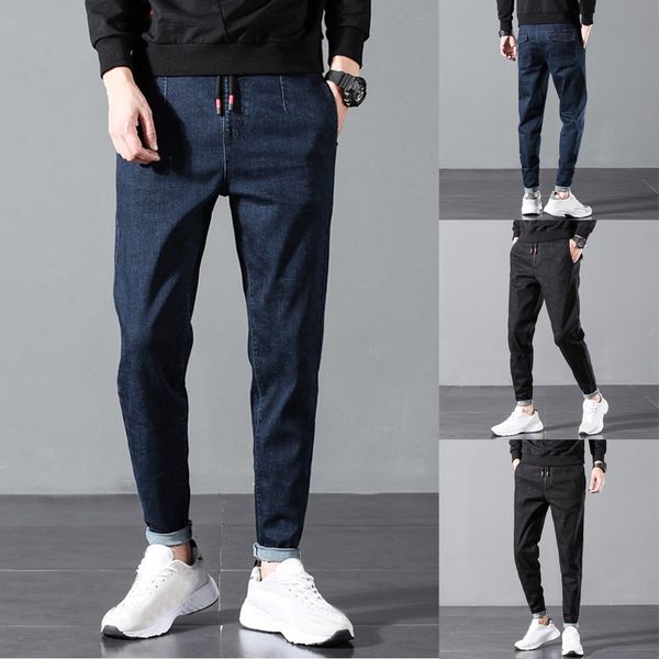 feitong jeans men 2019 men's zipper jeans trousers pencil-pants slim-fit straight casual solid denim slim pant#g35, Blue
feitong jeans men 2019 men's zipper jeans trousers pencil-pants slim-fit straight casual solid denim slim pant#g35, Blue