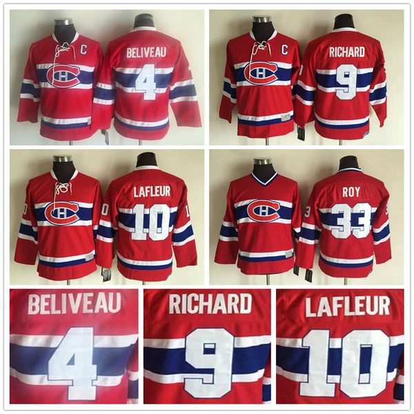 kids montreal canadiens 4 jean beliveau 9 maurice richard 10 guy lafleur jerseys vintage youth boys home red 33 patrick roy hockey jersey, Black;red
kids montreal canadiens 4 jean beliveau 9 maurice richard 10 guy lafleur jerseys vintage youth boys home red 33 patrick roy hockey jersey, Black;red