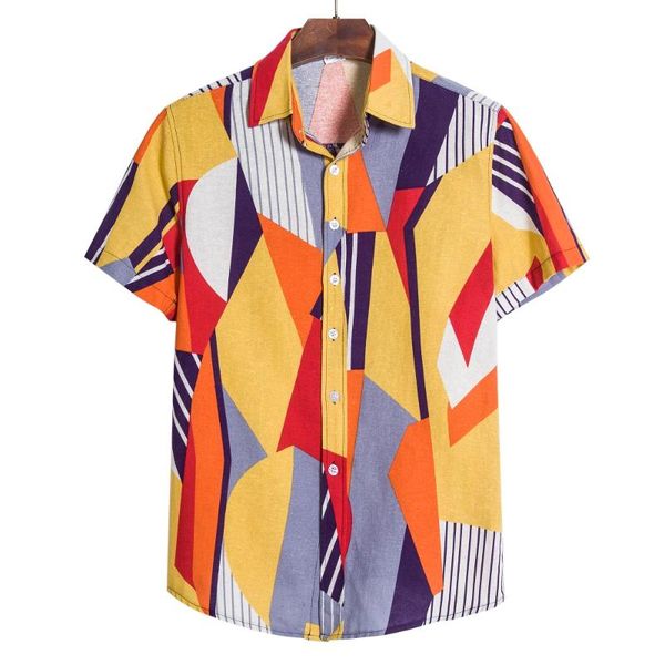 2020 men new style summer beach party simple casual digital printing short-sleeved shirt, White;black
2020 men new style summer beach party simple casual digital printing short-sleeved shirt, White;black
