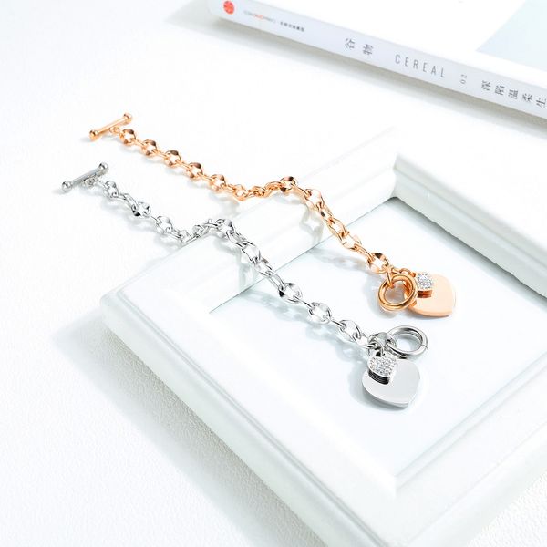 fashion women silver link chain charm heart bracelet for girls hands rhinestone jewelry gift trendy style bracelet bangle, Black
fashion women silver link chain charm heart bracelet for girls hands rhinestone jewelry gift trendy style bracelet bangle, Black