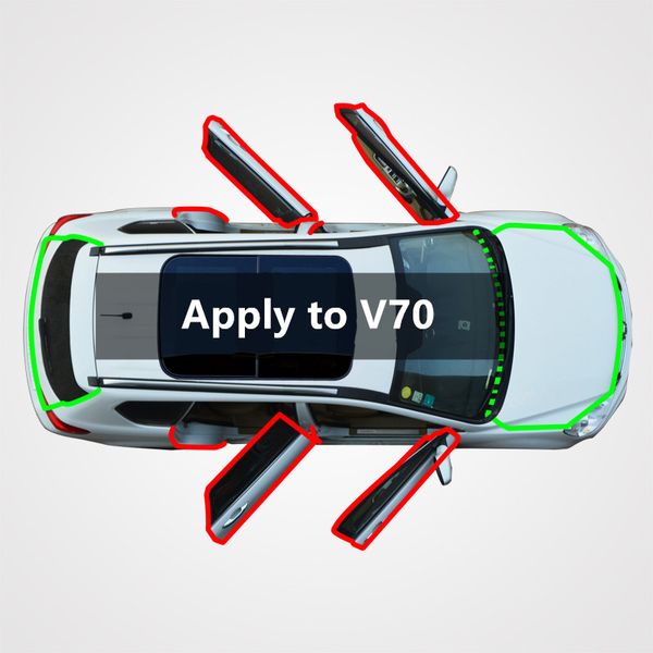 for the v70 car sealing seam dust - proof feng shui collision sound insulation add modified rubber sealing strip
for the v70 car sealing seam dust - proof feng shui collision sound insulation add modified rubber sealing strip