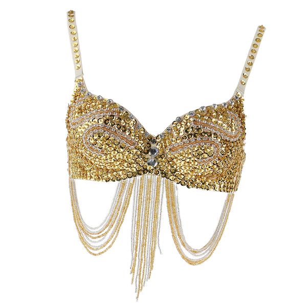 vintage belly dance bra sequin beads club wear for halloween fancy dress dancewear belly dancing, Blue
vintage belly dance bra sequin beads club wear for halloween fancy dress dancewear belly dancing, Blue