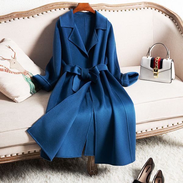 long coat female jacket 100% wool coat women clothes spring autumn fashion elegant ladies coats double-sided overcoat mrt902 kj, Black
long coat female jacket 100% wool coat women clothes spring autumn fashion elegant ladies coats double-sided overcoat mrt902 kj, Black