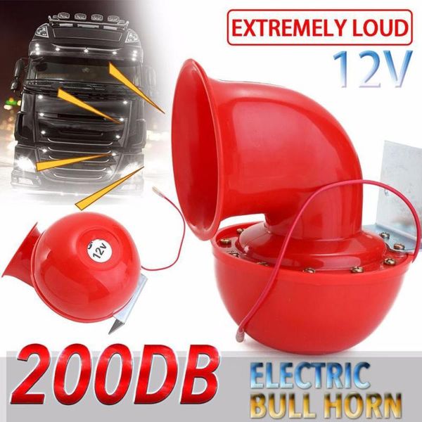 loud 200db 12v red electric bull horn air horn raging sound for car motorcycle truck boat accessories
loud 200db 12v red electric bull horn air horn raging sound for car motorcycle truck boat accessories