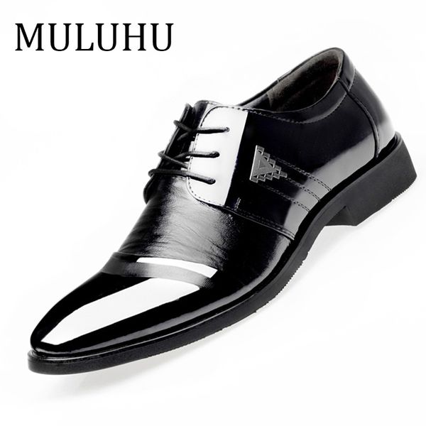 muluhu fashion man leather shoes male casual leather shoes male lace up business office wedding dropshipping, Black
muluhu fashion man leather shoes male casual leather shoes male lace up business office wedding dropshipping, Black