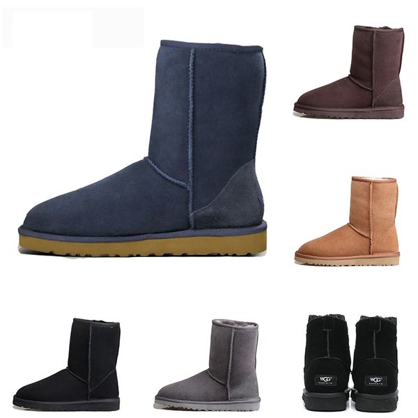 with box luxury snow boots wgg womens australia classic snow boots ankle boots black grey chestnut navy blue women girl size us 5-10
with box luxury snow boots wgg womens australia classic snow boots ankle boots black grey chestnut navy blue women girl size us 5-10
