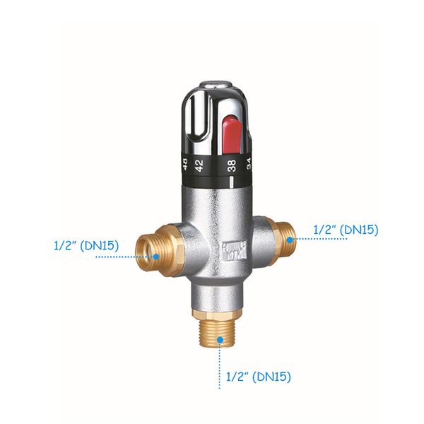 High quality Professional design Thermostatic mixer valve shower faucet water mixing valve
High quality Professional design Thermostatic mixer valve shower faucet water mixing valve