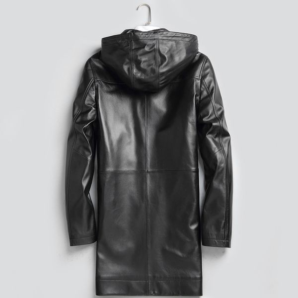 men's leather & faux real sheepskin jacket genuine men spring autumn windbreaker coats veste cuir homme 7284 yy482, Black
men's leather & faux real sheepskin jacket genuine men spring autumn windbreaker coats veste cuir homme 7284 yy482, Black