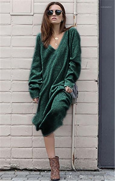 color dresses fashion designer deep v neck dress casual loose long sleeve apparel autumn ladies solid, Black;gray
color dresses fashion designer deep v neck dress casual loose long sleeve apparel autumn ladies solid, Black;gray