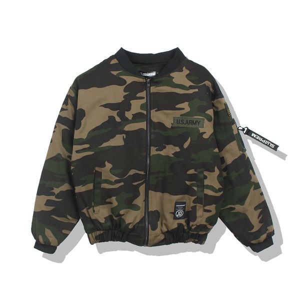 mens designer camouflage winter jacket fashion long sleeve ribbon coats casual zipper fly thick warm clothing, Black;brown
mens designer camouflage winter jacket fashion long sleeve ribbon coats casual zipper fly thick warm clothing, Black;brown