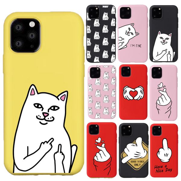 silicone phone cases for iphone x xr xs max 7 8 plus 6 6s funny hand pattern cute cartoon cat cover for iphone 11 pro soft case
silicone phone cases for iphone x xr xs max 7 8 plus 6 6s funny hand pattern cute cartoon cat cover for iphone 11 pro soft case