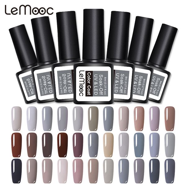 lemooc 8ml gel nail polish gray series 229 pure colors soak off manicure uv gel varnish diy nail art lacquer, Red;pink
lemooc 8ml gel nail polish gray series 229 pure colors soak off manicure uv gel varnish diy nail art lacquer, Red;pink