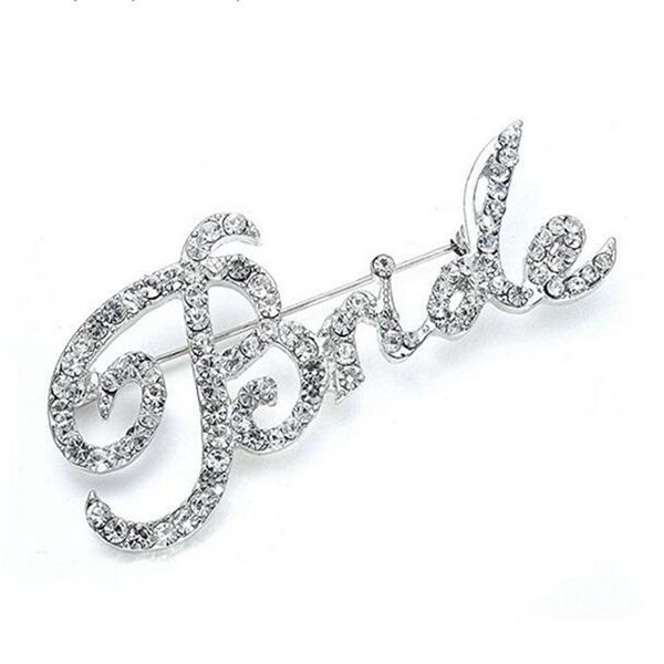 rhodium silver plated clear rhinestone crystal diamante cursive bride bridal brooch, Gray
rhodium silver plated clear rhinestone crystal diamante cursive bride bridal brooch, Gray