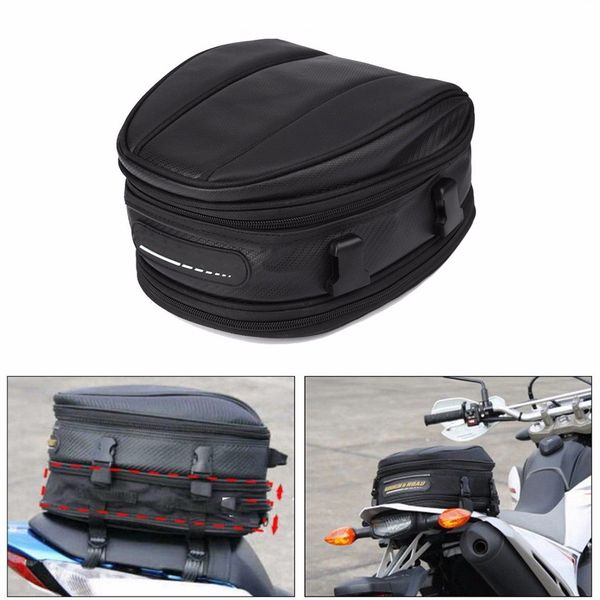 black motorcycle rear tail seat back saddle helmet pack waterproof shoulder carry bag
black motorcycle rear tail seat back saddle helmet pack waterproof shoulder carry bag