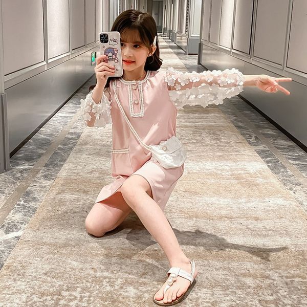 new 5-10 year old girl baby dress summer super fairy fashion children dress net red princess big girl stitching, Red;yellow
new 5-10 year old girl baby dress summer super fairy fashion children dress net red princess big girl stitching, Red;yellow