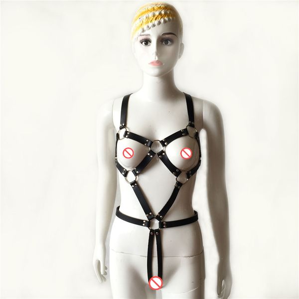 latest strap harness adjustable whole body female leather belt a tights bondage restraints erotic pu bandage toy straitjacket mjkr
latest strap harness adjustable whole body female leather belt a tights bondage restraints erotic pu bandage toy straitjacket mjkr