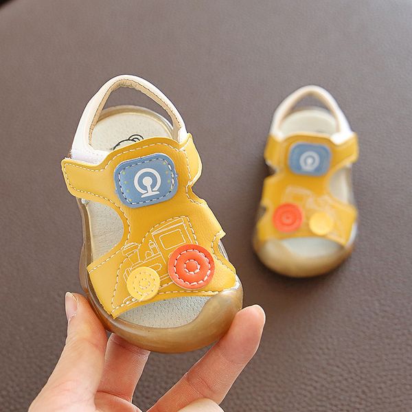 cartoon totem baby toddler sandals summer casual shoes closed-toe soft bottom outdoor baby walking slippers, Black;red
cartoon totem baby toddler sandals summer casual shoes closed-toe soft bottom outdoor baby walking slippers, Black;red