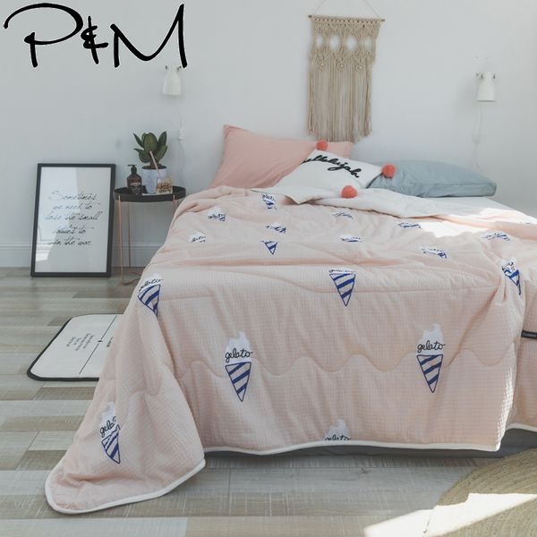 papa&mima ice cream printing quilting comforter summer quilt twin queen size blankets plaid 100% cotton fabric
papa&mima ice cream printing quilting comforter summer quilt twin queen size blankets plaid 100% cotton fabric