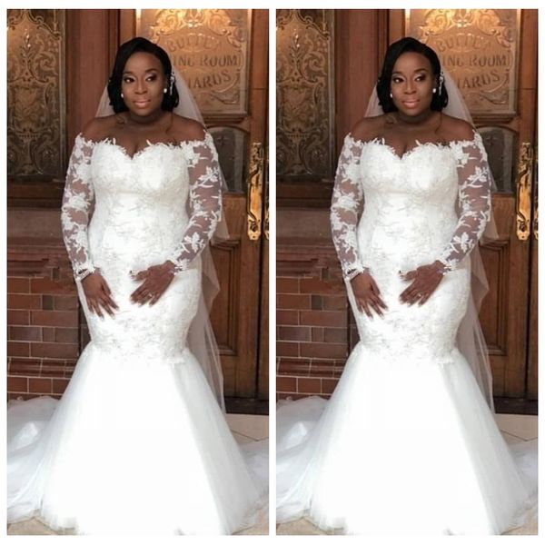 lace long sleeves mermaid wedding dresses 2021 modest slim formal bridal gowns customized garden vestidos de marriage formal, White
lace long sleeves mermaid wedding dresses 2021 modest slim formal bridal gowns customized garden vestidos de marriage formal, White