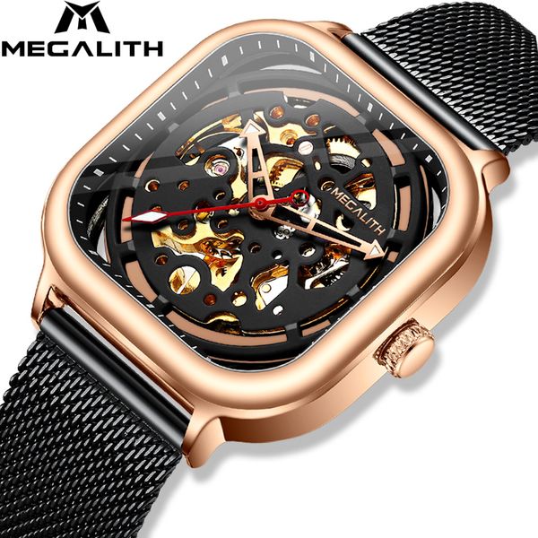 megalith 2019 new arrivals brand automatic mechanical watch men fashion casual waterproof watch man clock relogio masculino, Slivery;brown
megalith 2019 new arrivals brand automatic mechanical watch men fashion casual waterproof watch man clock relogio masculino, Slivery;brown