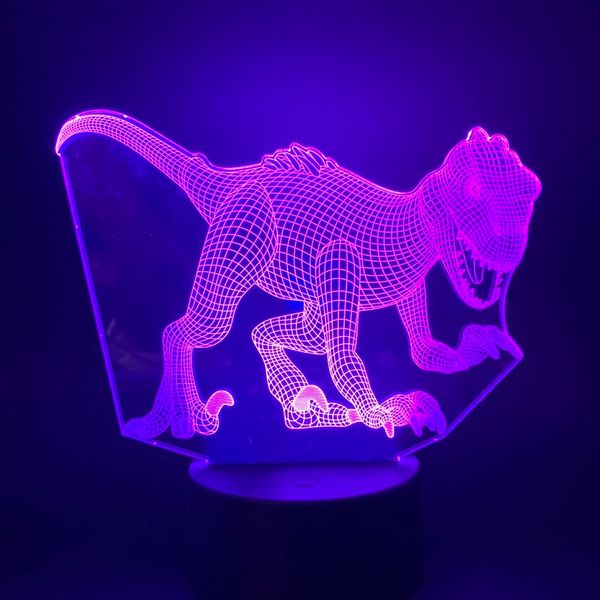 jurassic park dinosaur velociraptor 3d lamp decorative visual multi-color lovely modern prize for teenager led night light lamp
jurassic park dinosaur velociraptor 3d lamp decorative visual multi-color lovely modern prize for teenager led night light lamp