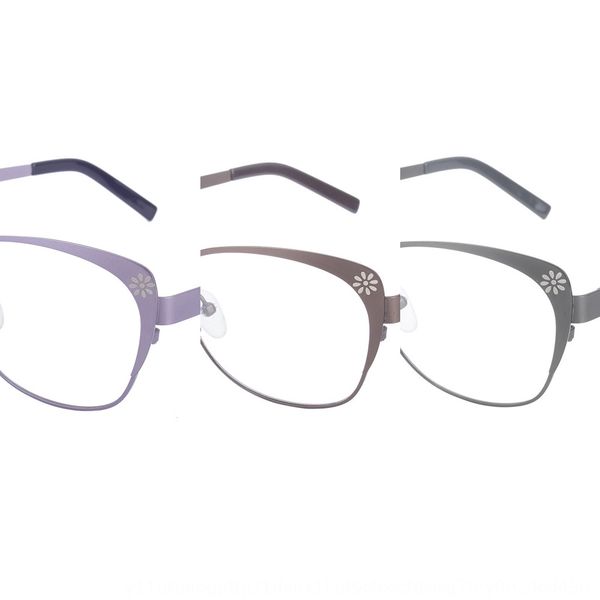 women's purple cat's eye stainless steel plate leg optical frame glasses home glasses household quality assurance, Silver
women's purple cat's eye stainless steel plate leg optical frame glasses home glasses household quality assurance, Silver