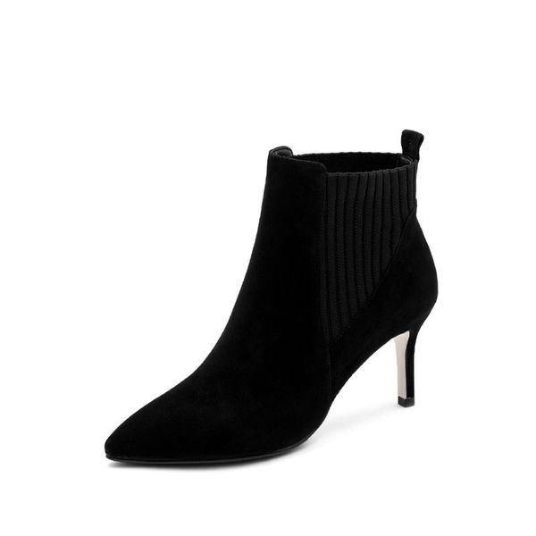 2019 женщины мода ботильоны женщины острого нос тонких сапог каблук осень новой партия обручальной замша сапоги с каблуком 7смом bottes femm, Black
2019 женщины мода ботильоны женщины острого нос тонких сапог каблук осень новой партия обручальной замша сапоги с каблуком 7смом bottes femm, Black