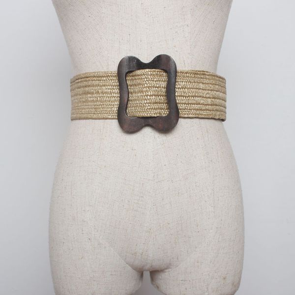 new vintage knitted wax rope wooden bead waist rope women smooth buckle belt woman woven female elastic braided belt bz09, Black;brown
new vintage knitted wax rope wooden bead waist rope women smooth buckle belt woman woven female elastic braided belt bz09, Black;brown