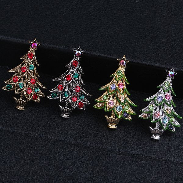 christmas tree brooch new european and american fashion diamond retro suit pin foreign trade christmas jewelry, Gray
christmas tree brooch new european and american fashion diamond retro suit pin foreign trade christmas jewelry, Gray