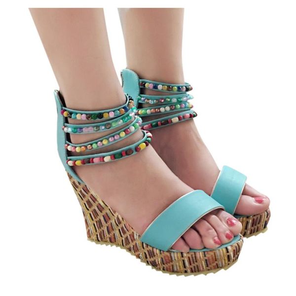 womens flats summer bohemian sansals open toe wedges zipper thick bottom shoes woman comfortable roman sandals feminina #j, Black
womens flats summer bohemian sansals open toe wedges zipper thick bottom shoes woman comfortable roman sandals feminina #j, Black