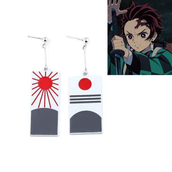 anime demon slayer kimetsu no yaiba kamado tanjirou cosplay props earring kamado nezuko metal earring, Silver
anime demon slayer kimetsu no yaiba kamado tanjirou cosplay props earring kamado nezuko metal earring, Silver