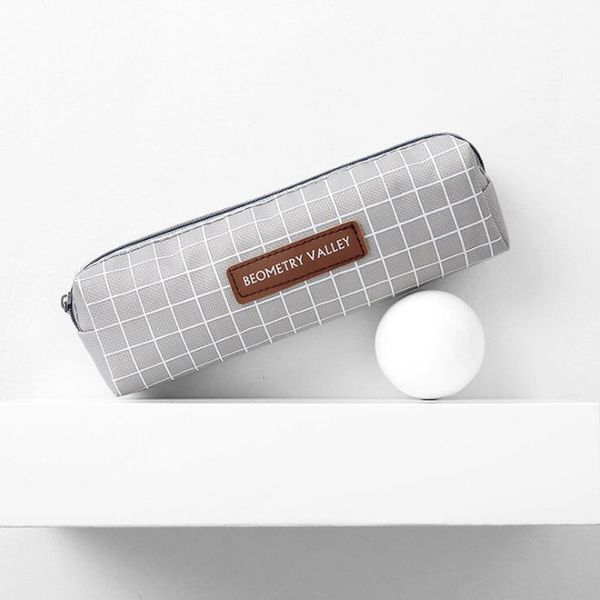 1pc pencil case plaid square canvas pencil bag school supplies pencilcase kawaii case large capacity stationery bag
1pc pencil case plaid square canvas pencil bag school supplies pencilcase kawaii case large capacity stationery bag