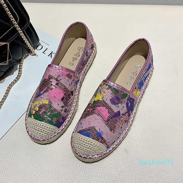 spring new women bling flats 2020 casul loafers comfortable slip-on mules fashion fisherman shoes l05, Black
spring new women bling flats 2020 casul loafers comfortable slip-on mules fashion fisherman shoes l05, Black