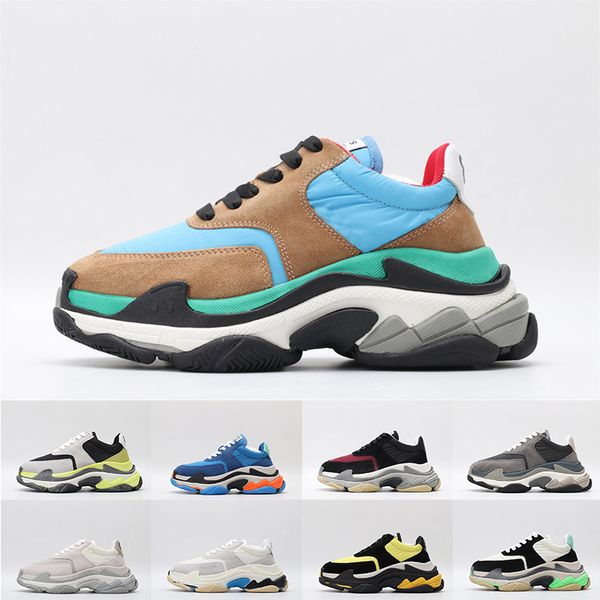 With Box Mix Colours Men Women 2019 Fashion Designer Casual Shoes Sneakers Triple S Combination Outsole Platform Dad Casual Luxury Shoes
With Box Mix Colours Men Women 2019 Fashion Designer Casual Shoes Sneakers Triple S Combination Outsole Platform Dad Casual Luxury Shoes